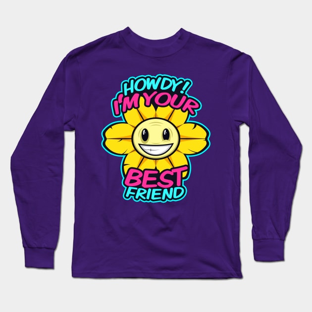 Friendly Flowey Long Sleeve T-Shirt by Archanor